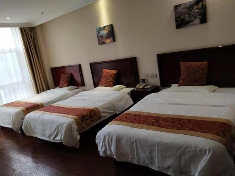 Greentree Inn Jiangsu Suzhou Huqiu West Chengbei Road Fulin Square Express Hotel Buitenkant foto