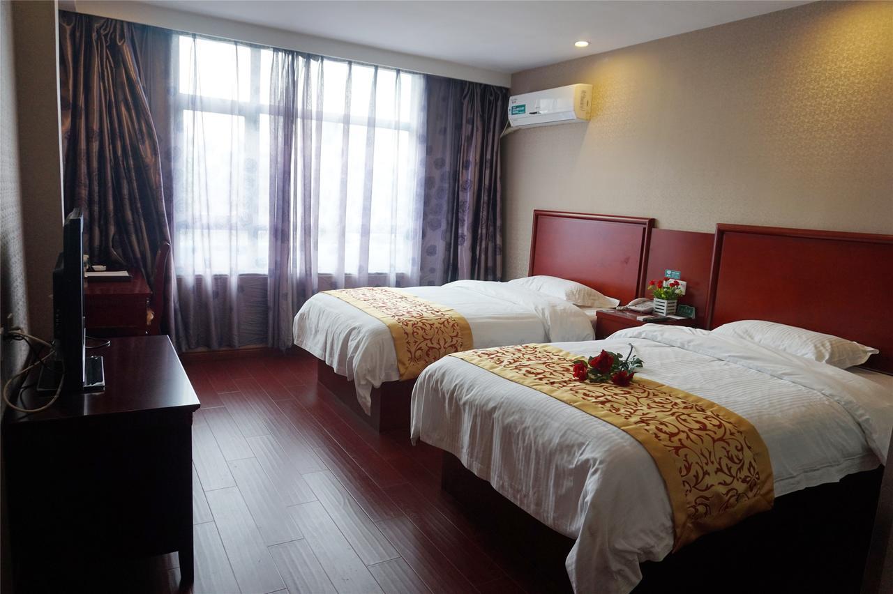 Greentree Inn Jiangsu Suzhou Huqiu West Chengbei Road Fulin Square Express Hotel Buitenkant foto