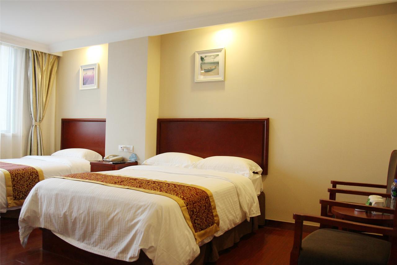 Greentree Inn Jiangsu Suzhou Huqiu West Chengbei Road Fulin Square Express Hotel Buitenkant foto