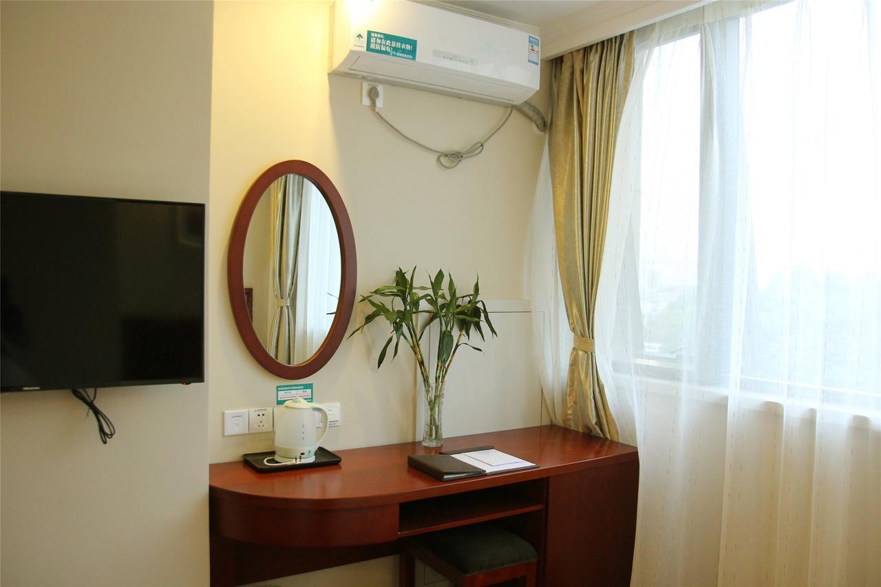 Greentree Inn Jiangsu Suzhou Huqiu West Chengbei Road Fulin Square Express Hotel Buitenkant foto