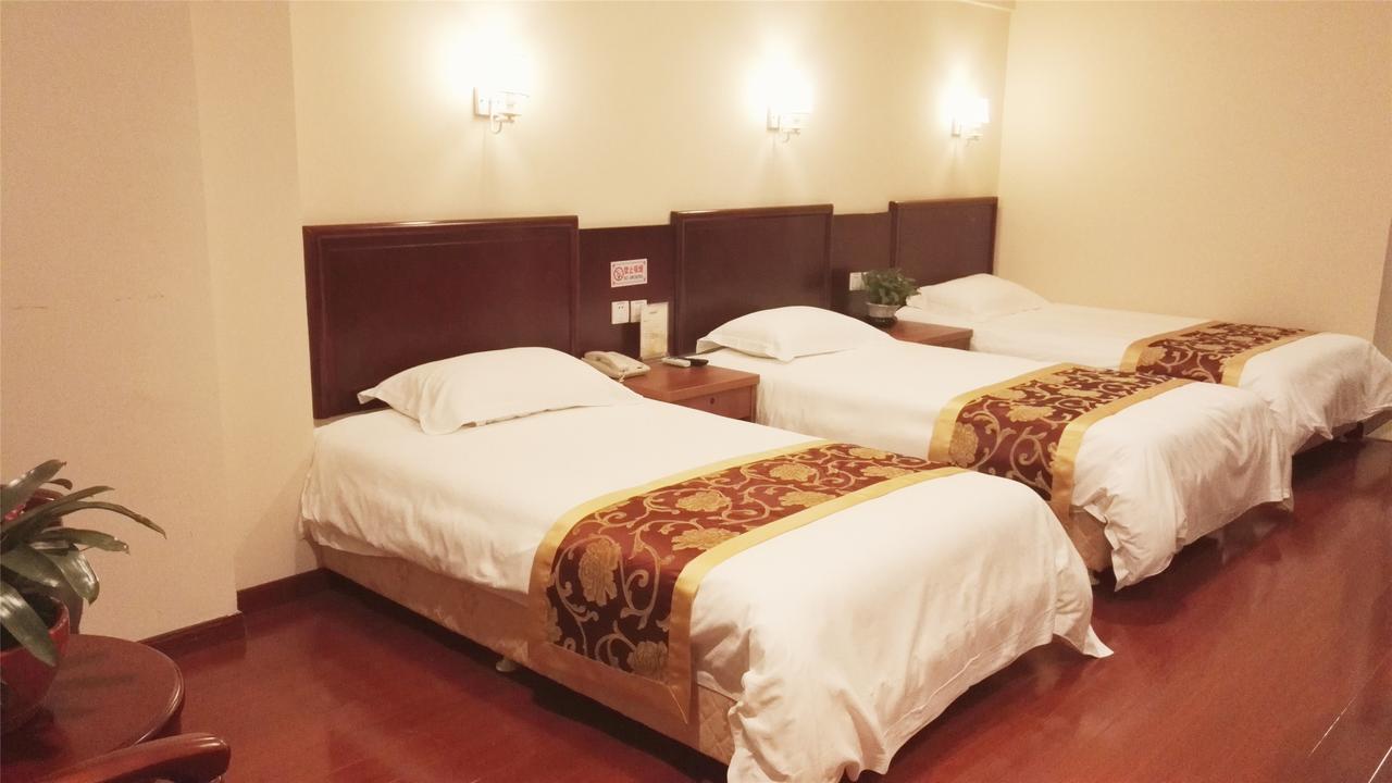 Greentree Inn Jiangsu Suzhou Huqiu West Chengbei Road Fulin Square Express Hotel Buitenkant foto