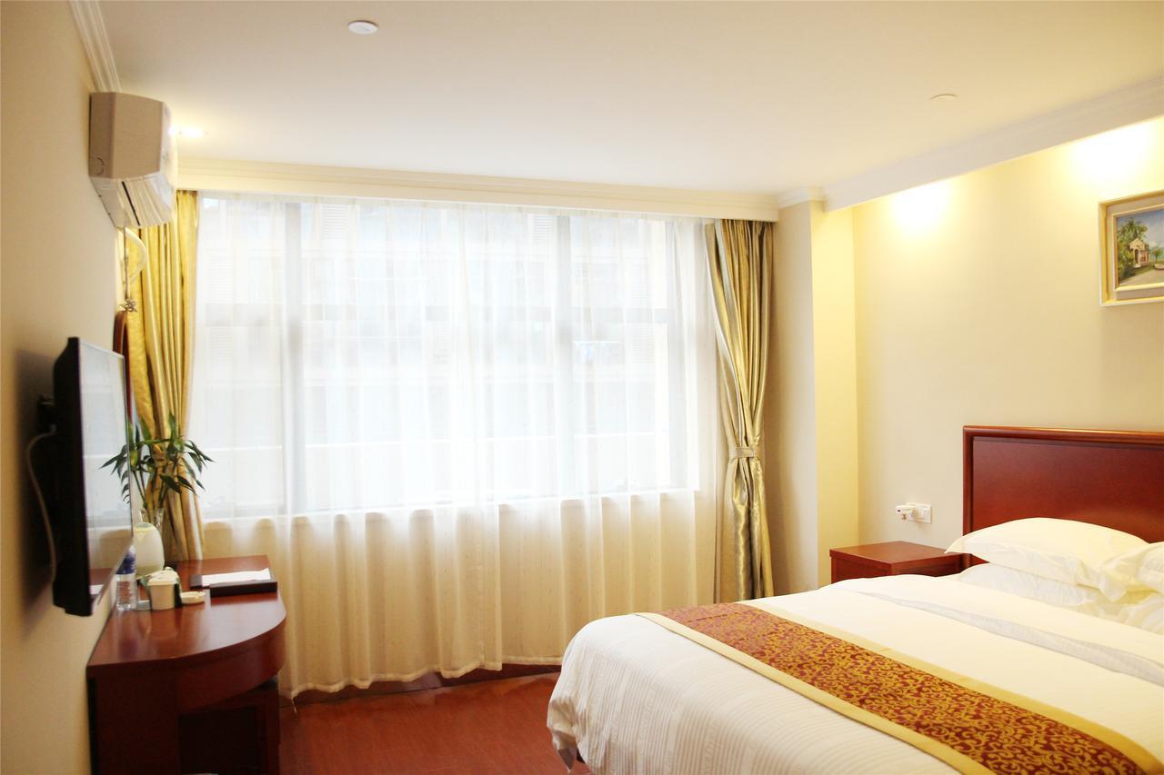 Greentree Inn Jiangsu Suzhou Huqiu West Chengbei Road Fulin Square Express Hotel Buitenkant foto