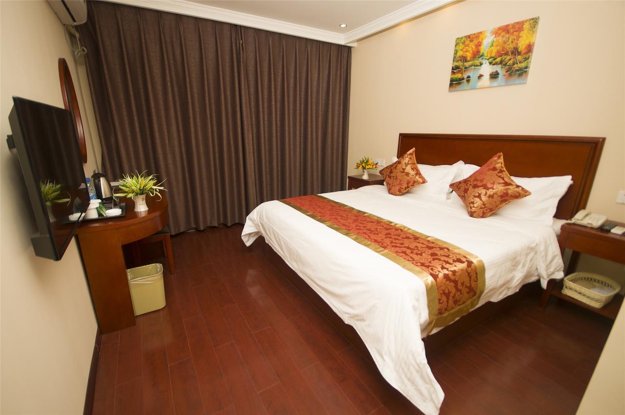 Greentree Inn Jiangsu Suzhou Huqiu West Chengbei Road Fulin Square Express Hotel Buitenkant foto